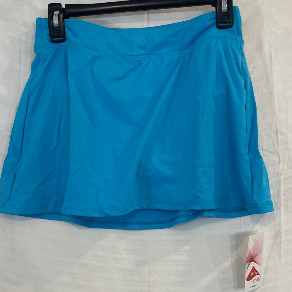 NWT control panel Lands' End Women's Shorts Skorts - Classic blue activewear‎